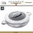 Антипригарный сотейник-паэльера CTX c крышкой, D 32 см, индукционный, SCANPAN