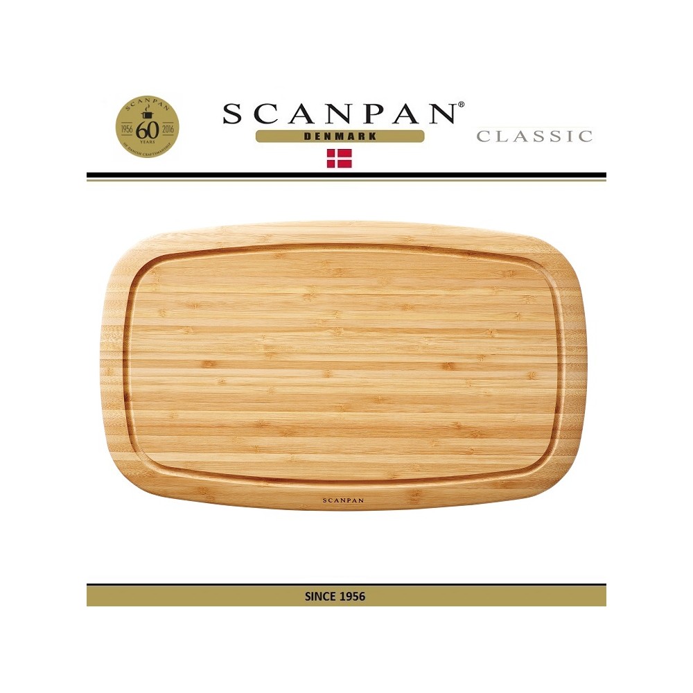 Доска Classic кухонная, 35 x 26 cm, бамбук, SCANPAN, Дания