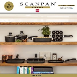 Антипригарная сковорода-гриль Classic Induction, 27 х 27 см, SCANPAN, Дания