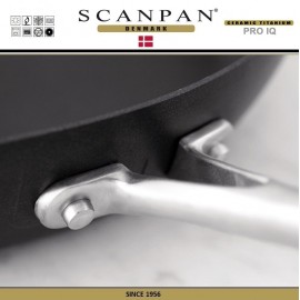 Антипригарный Вок PRO IQ с решеткой для темпуры и палочками, D 32 см, SCANPAN