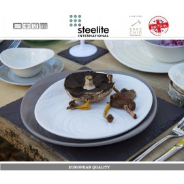 Блюдо-тарелка Scape, D 30 см, цвет туманно-серый глянец, Steelite