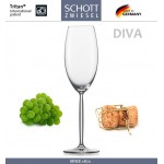 Бокал DIVA для шампанского и игристых вин, 293 мл, SCHOTT ZWIESEL