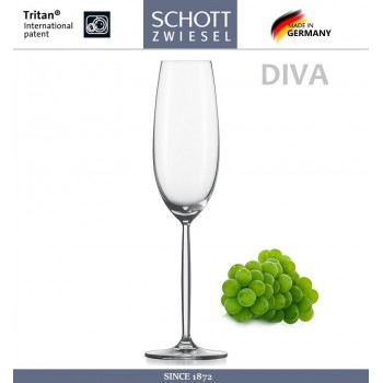 Бокал-флюте DIVA для шампанского, 253 мл, SCHOTT ZWIESEL