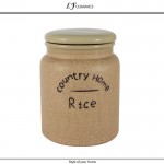 Банка Country Home для риса, 1 л, керамика, LF Ceramic
