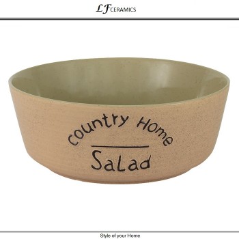 Салатник Country Home, 23 см, керамика, LF Ceramic