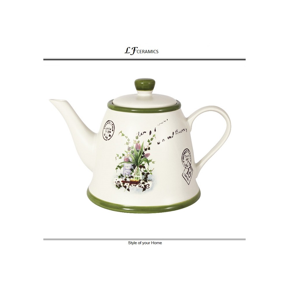 Чайник Blossom, 1 л, керамика, LF Ceramic