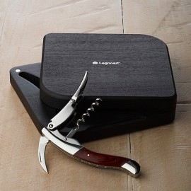 Штопор-нож сомелье в подарочной коробке, сталь, дерево, цвет натуральный, серия Wine Tools,  Legnoart