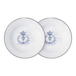 Набор из 2-х суповых тарелок Королевский, D 21 см, LF Ceramic