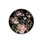 Десертная тарелка, D 19 см, костяной серия Blooming Opulence Black, Easy Life