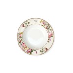 Суповая тарелка, D 22,5 см, костяной серия Blooming Opulence White, Easy Life