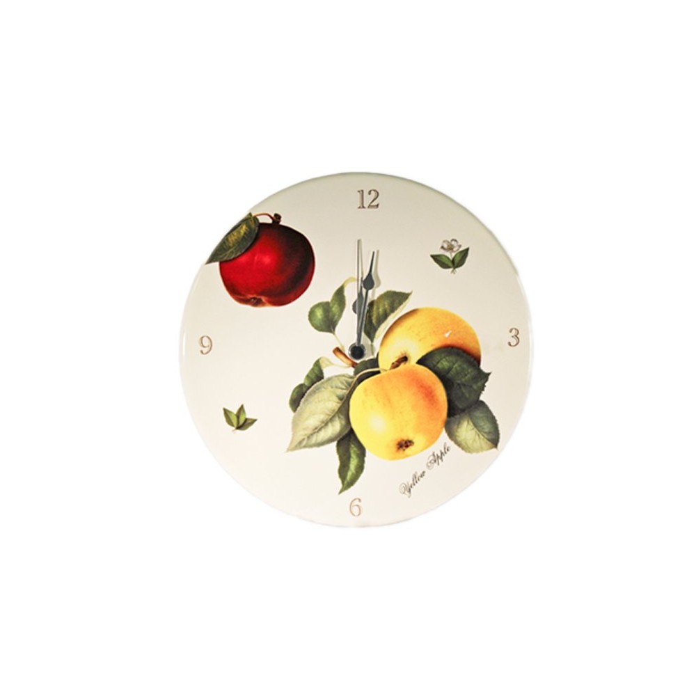 Часы настенные Фруктовый сад, D 26 см, S.Angelo
