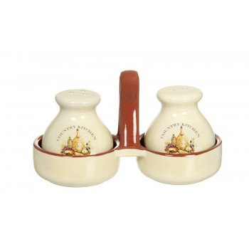 Набор для специй на подставке Сардиния, L 8 см, Terracotta
