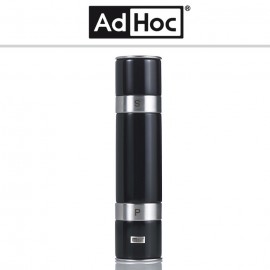 Двойная мельница DUOMILL для соли и перца, черный, AdHoc