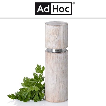 Мельница Textura Antique для соли и перца, H 20 см, белый, AdHoc