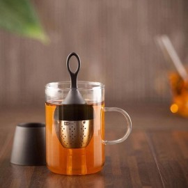 Ситечко FLOATEA Mini для заваривания чая, черный, AdHoc