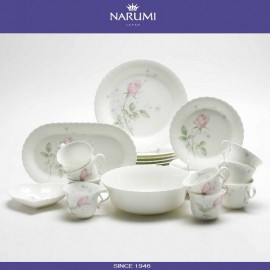 Сервиз чайный April Rose 17 предметов на 6 персон, костяной NARUMI