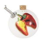 Бутылка для масла "Chili Pepper", 400 мл, керамика, Ceramiche Viva