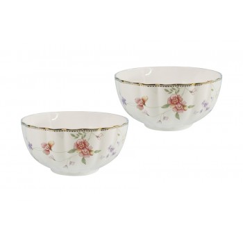 Набор из 2-х салатников Флёр, D 15,5 см, Colombo, Шри Ланка