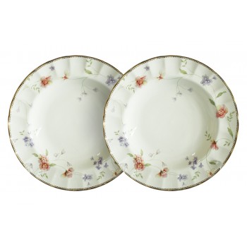 Набор из 2-х суповых тарелок Флёр, D 23 см, Colombo, Шри Ланка