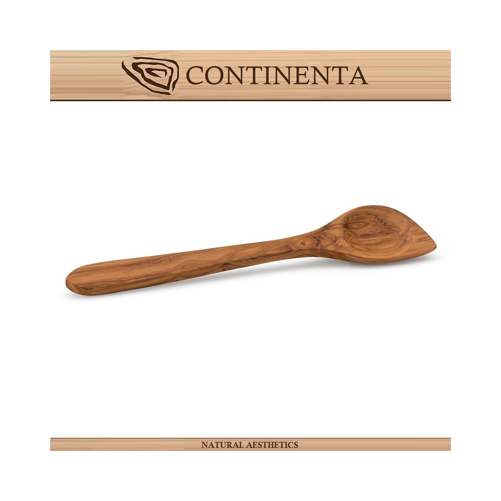 Ложка BASIC заостренная кулинарная, оливковое дерево, Continenta