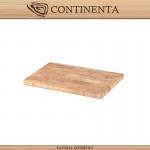 Доска разделочная BASIC, 26 x 18 см, каучуковое дерево, Continenta