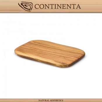 Доска OLIVE для нарезки и подачи, 25 х 15 см, оливковое дерево, Continenta