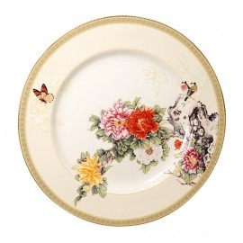 Тарелка обеденная Японский сад, D 27 см, IMARI