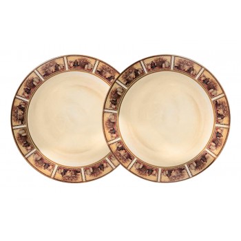 Набор из 2-х десертных тарелок Натюрморт, D 20,5 см, LCS