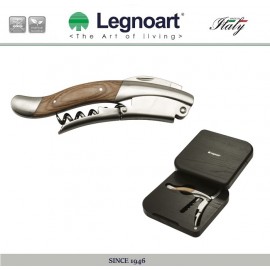 Штопор-нож сомелье в подарочной коробке, сталь, дерево, цвет натуральный, серия Wine Tools,  Legnoart