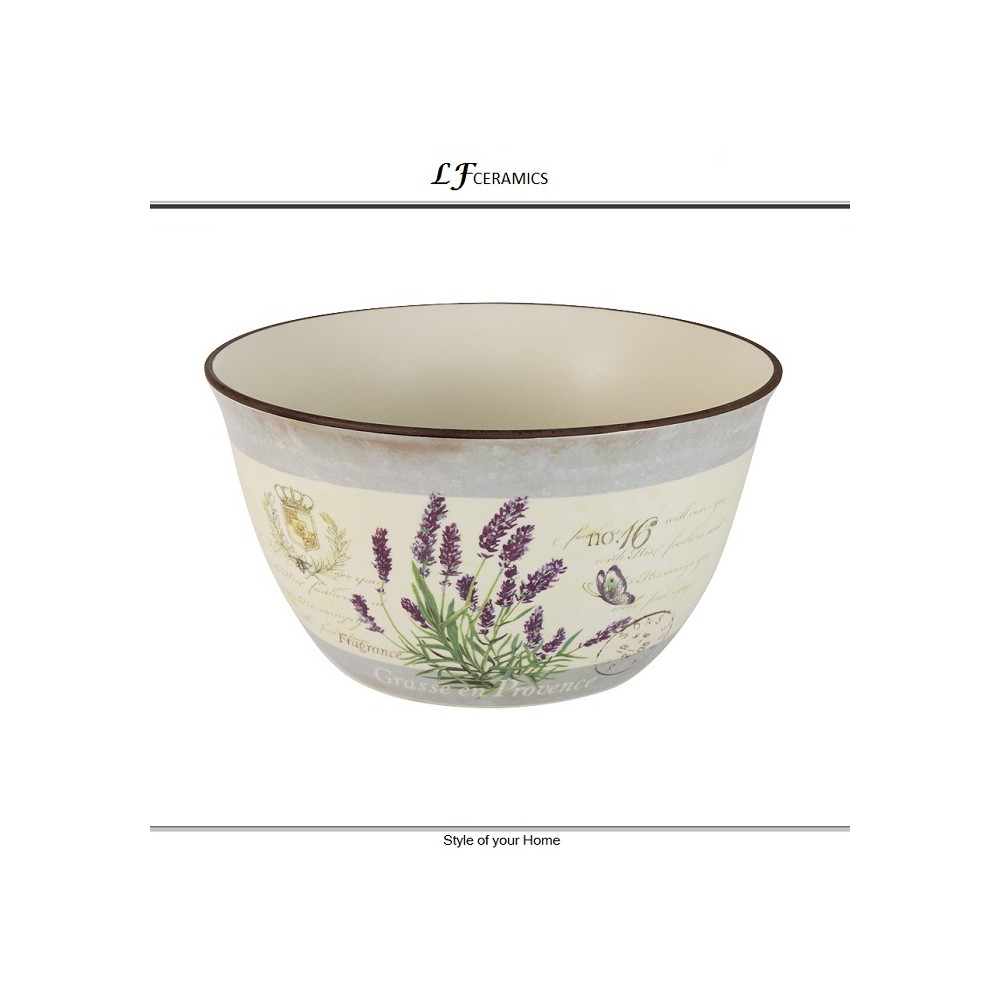 Салатник Lavender, D 23 см, керамика, LF Ceramic