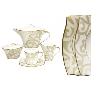 Чайный сервиз из 17 предметов на 6 персон Грегори, Narumi