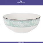 Салатник The Touch D 23 см, костяной посеребрение, NARUMI