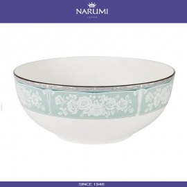 Салатник The Touch D 23 см, костяной посеребрение, NARUMI