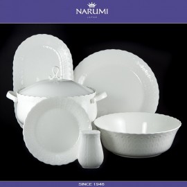 Обеденный сервиз Silky 27 предметов на 6 персон, костяной NARUMI