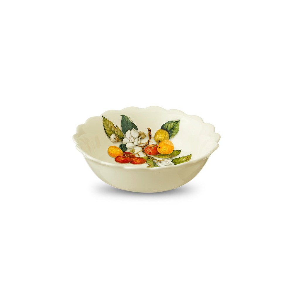 Тарелка суповая Итальянские фрукты, D 20,5 см, Nuova Cer