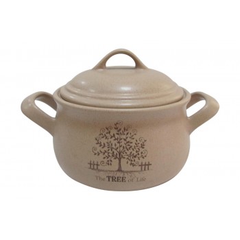 Горшочек для запекания Дерево жизни, V 1 л, Terracotta
