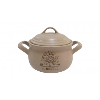 Горшочек для запекания Дерево жизни, V 0,5 л, Terracotta
