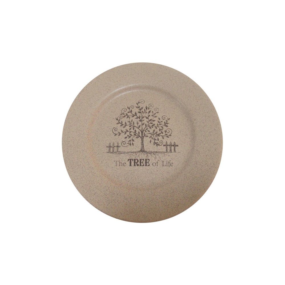Обеденная тарелка Дерево жизни, D 26 см, Terracotta
