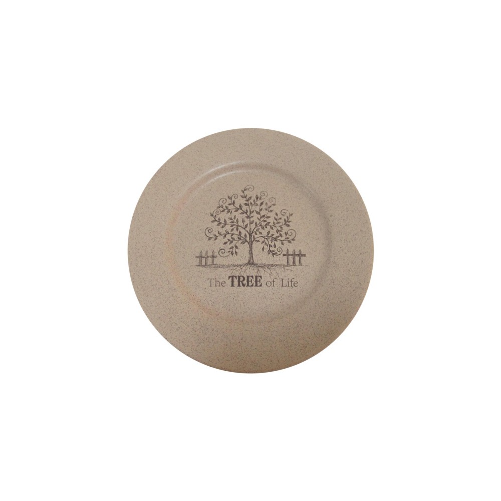 Закусочная тарелка Дерево жизни, D 21 см, Terracotta