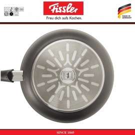 Антипригарная сковорода с умным покрытием SensoRed, D 28 см, индукционное дно, Fissler