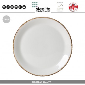 Обеденная тарелка Brown Dapple, 20 см, Steelite