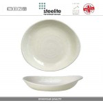 Блюдо-салатник Scape, D 28 см, цвет молочно-белый глянец, Steelite
