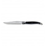 Нож для стейка, L 27 см, сталь, темная ручка, серия Laguiole, Steelite