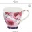 Большая кружка Peony, 400 мл, костяной The English Mug Company