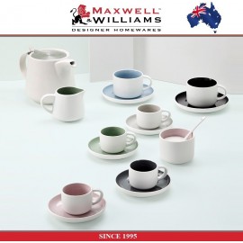Чайная пара Tint белый-фисташка, 250 мл, Maxwell & Williams