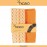 Комплект кухонных полотенец  "Колосья", 2 шт 70 х 50 см, хлопок, TKANO