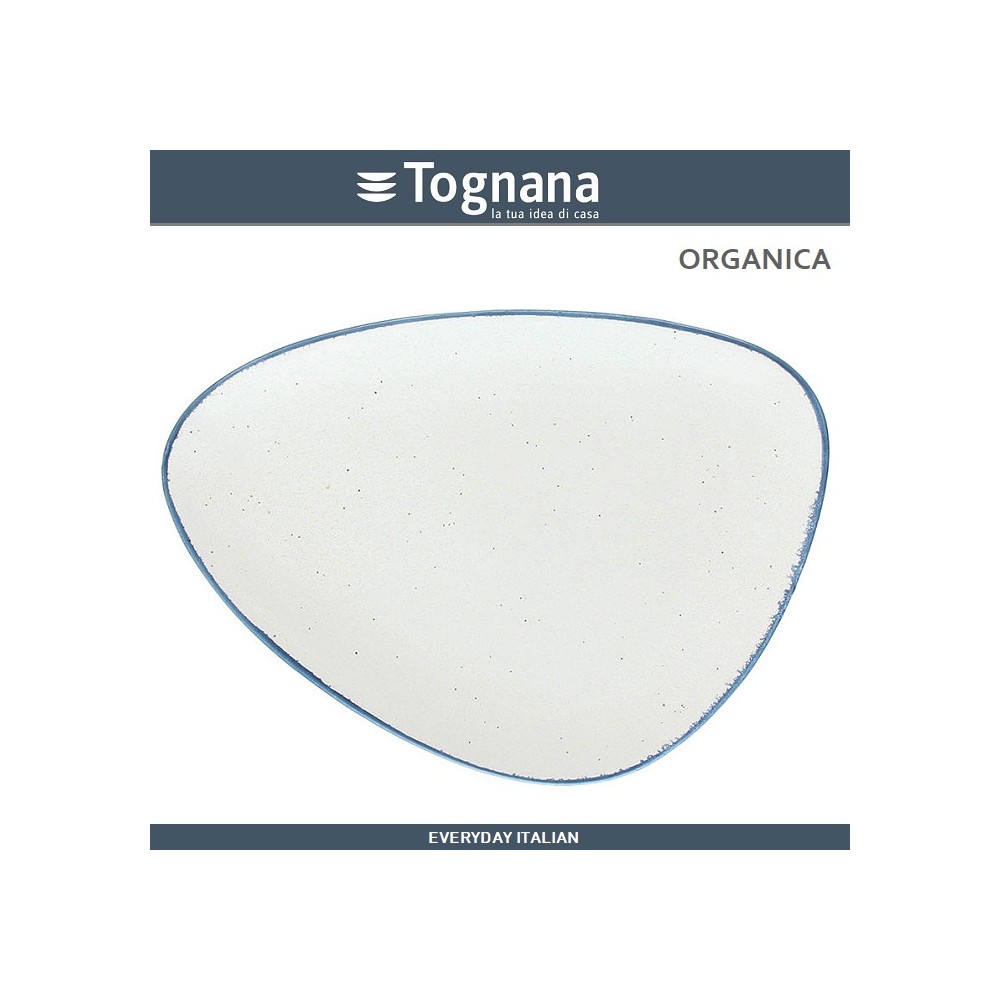 Блюдо-тарелка ORGANICA Mare, 34.5 x 25 см, Tognana