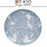 Обеденная тарелка SHIKI серо-голубой, D 25.7 см, TOKYO DESIGN