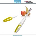 Нож для удаления сердцевины из яблок 2 в 1, сталь, Tomorrow's Kitchen