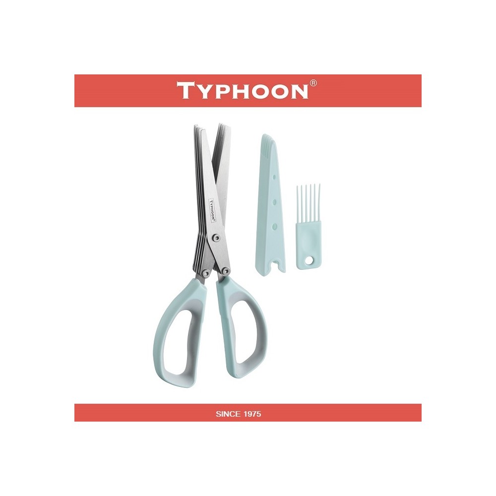 Ножницы Solutions для зелени с 5-ю лезвиями, TYPHOON